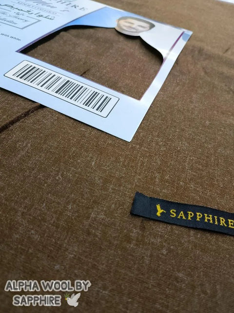 Men’s Unstitched Wool Plain Suit