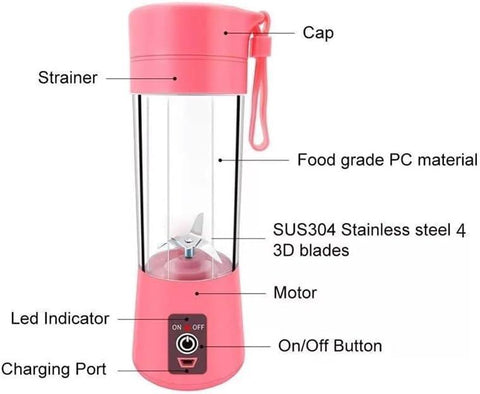 Portable Electric Juicer Blender