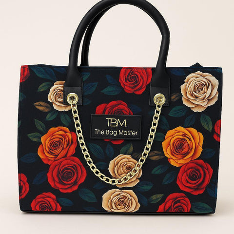 Girl's Canvas Printed Tote Bag