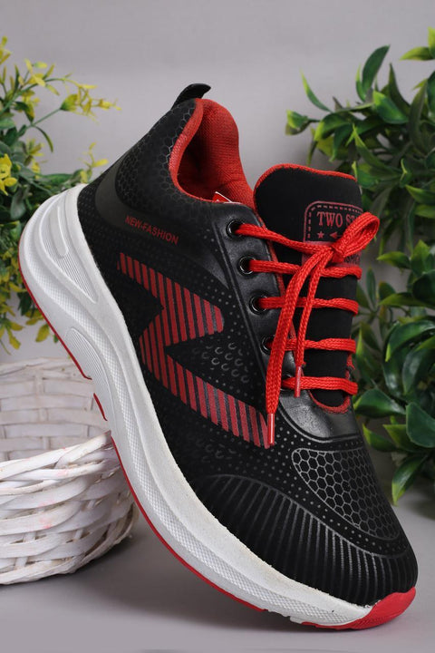 Men's Synthetic Leather Casual Joggers